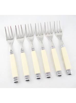 Rossini 现代餐具 - 6 件套甜点叉 - Rivadossi Sandro -