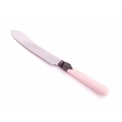 Short Cake Knife - Classic - Colored Cutlery - Rivadossi Sandro - pink