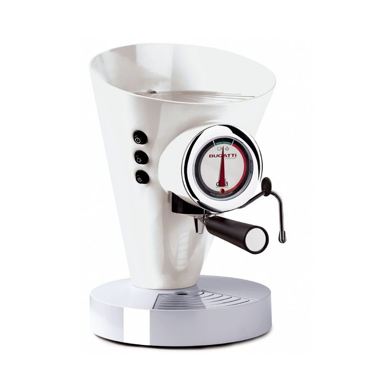 Bugatti Diva Evolution 浓缩咖啡机 - 1700 瓦 - 白色