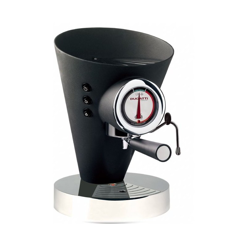 Bugatti Diva Evolution 浓缩咖啡机 - 1700 瓦 - 哑光黑色
