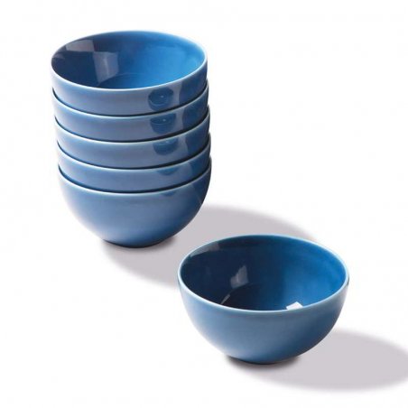 Set 6 Pieces Blue Porcelain Cups - Rivaldi -  - 8056364164065