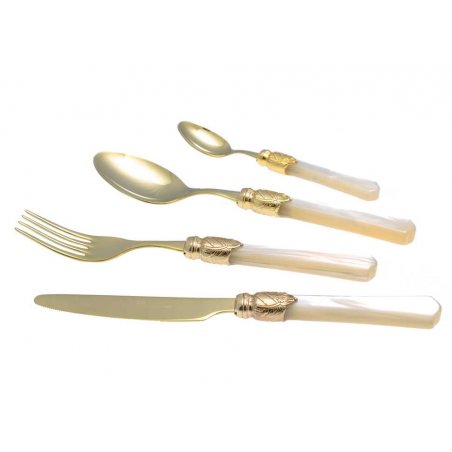 Vittoria Oro - Posate Colorate Rivadossi Set 24pz - 