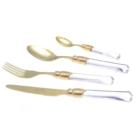 餐具 Rivadossi 在线购买 - Vittoria Oro 套装 4 件 -