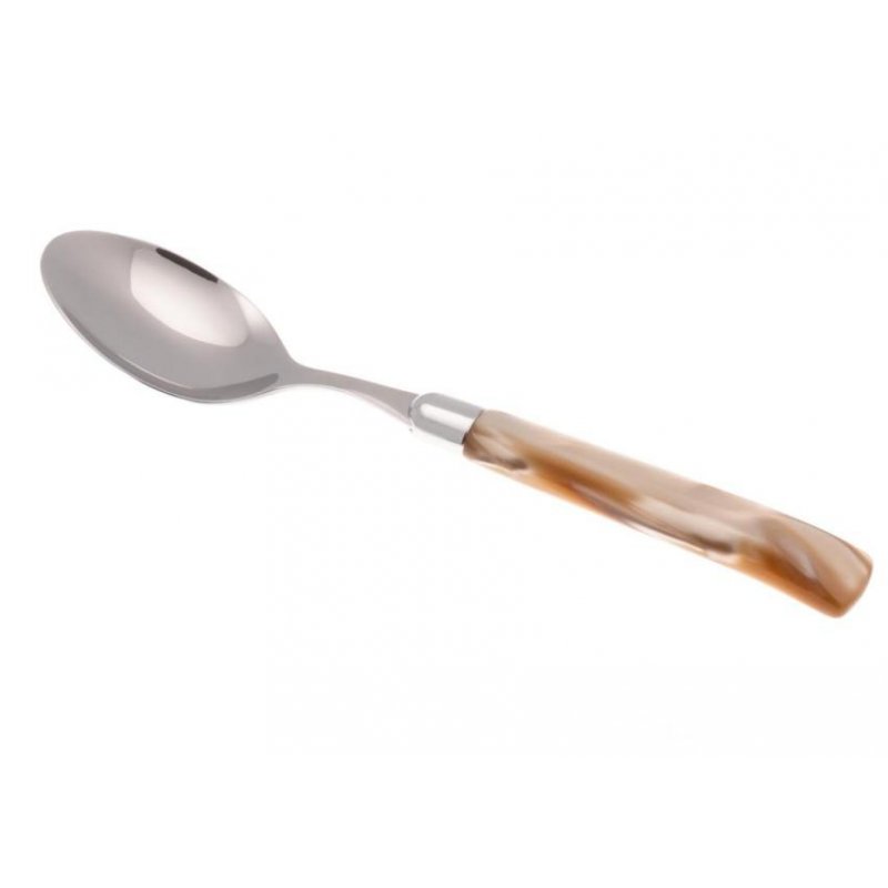 Jade Table Spoon - Modern Mother of Pearl Cutlery - Rivadossi Sandro -  - 
