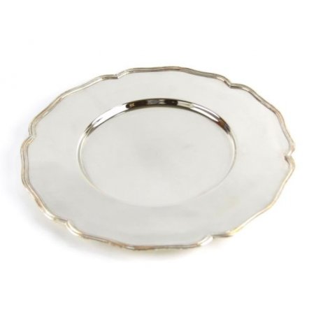 Elegante romantische Unterseite im englischen Silber -