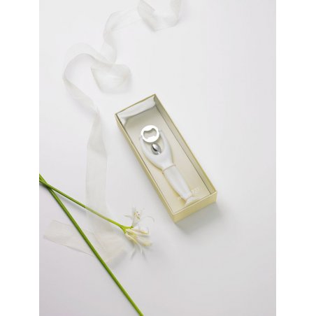 24K Gold Bottle Opener - Linen - Wedding Favor - Casa Bugatti -  - 8020178986762