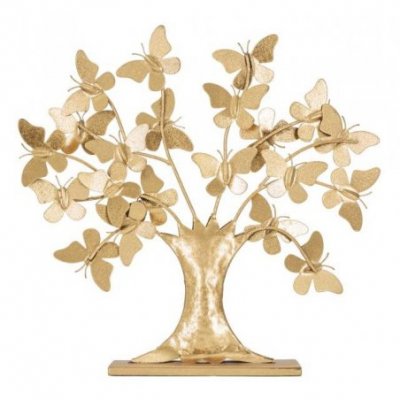 Baum des Lebens-Skulptur mit bezaubernden Schmetterlingen- Mauro Ferretti - 