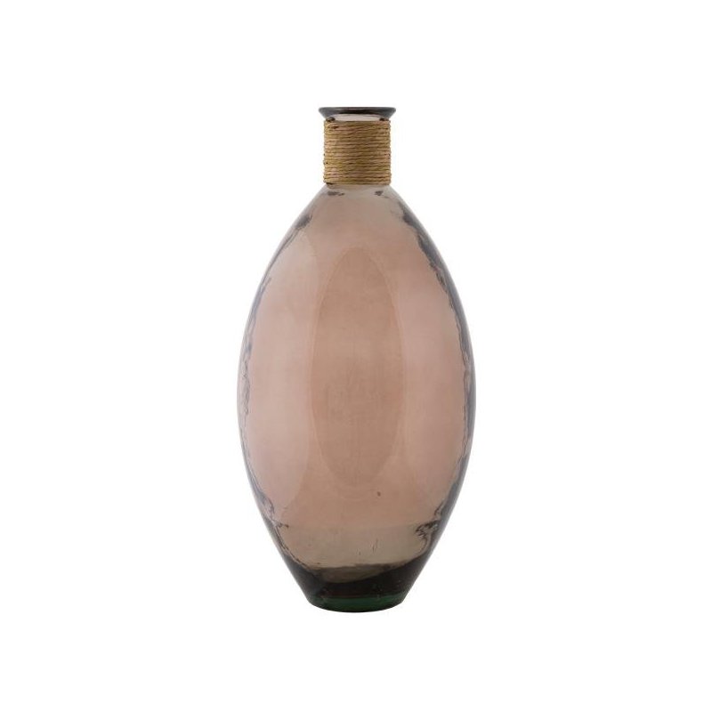 Rope Artemis Vase Recycled Glass Cm Ø 29X59 Glam -  - 8024609348280