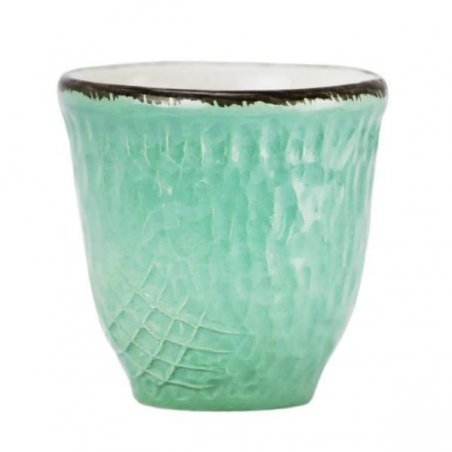 Pretino Café/Liqueur cl 10 - Set de 4 pcs - Tiffany Water Green Color - Preta - 