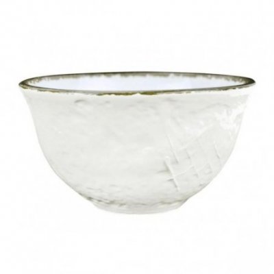 陶瓷谷物碗/碗 - 6 件套 - 乳白色 - Preta -