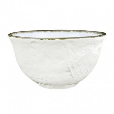 Ceramic Bowl / Bolo Cereals - Set 6 pcs - Milk White Color - Preta -  - 8055765095947