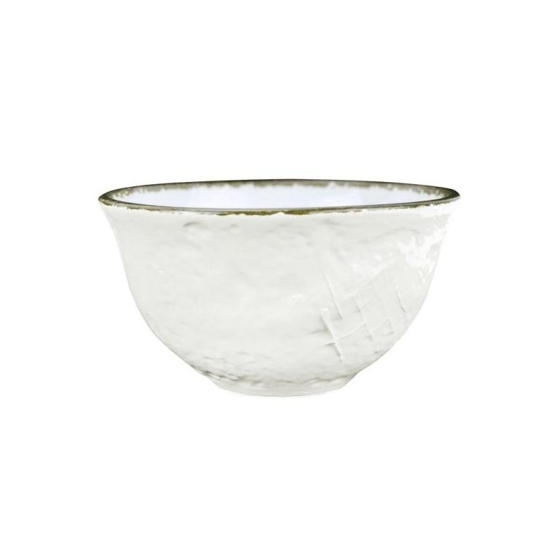 Ceramic Bowl / Bolo Cereals - Set 6 pcs - Milk White Color - Preta -  - 8055765095947