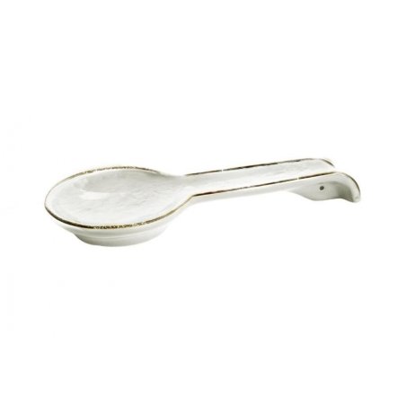 Milk White Ceramic Spoon Rest - Preta -  - 8050262576302
