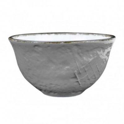 陶瓷谷物碗/碗 - 6 件套 - 灰色 - Preta -