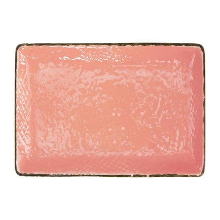 Ceramic Tray 32x26 - Set 4 pcs - Powder Pink Color - Preta -  - 8050262575107
