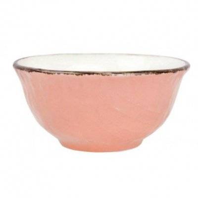 陶瓷水果沙拉碗 - 6 件套 - 粉粉色 - Preta -