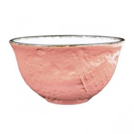 Ceramic Bowl / Bolo Cereals - Set 6 pcs - Pink Powder - Preta -  - 8050262573745