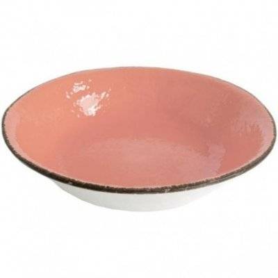 Risotto cm 30,50 in Ceramic - Pink Powder Color - Preta -  - 8050262573752