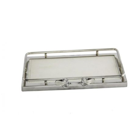 Royal Family - White Leather valet tray 27 x 16 -  - 0793596934278