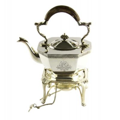 Royal Family - Teekanne mit achteckigem Samowarwärmer - 