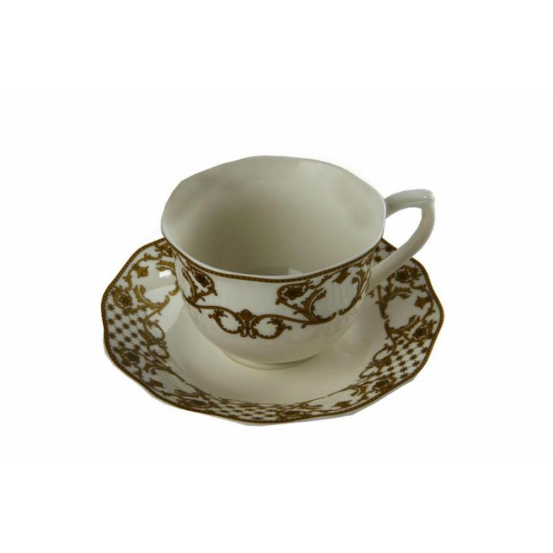 Tea Set 6 pcs "Chateaux de Megeve" - Royal Family Sheffield -  - 