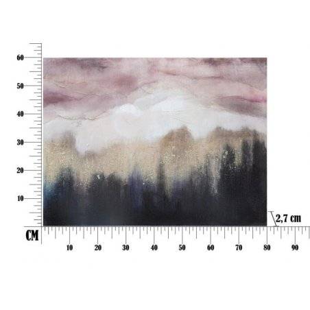 Painted On Pink Mountain Canvas Cm 80X2,7X60- Mauro Ferretti -  - 8024609350528