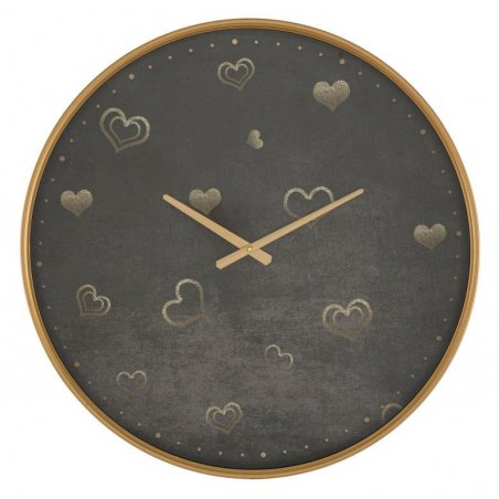 Hearts Wall Clock Cm Ø 60X6 -  - 8024609349379