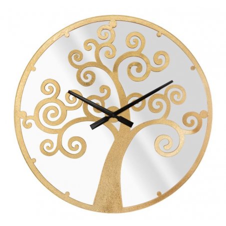 Gold Tree Clock Cm Ø 55X4 -  - 8024609350665