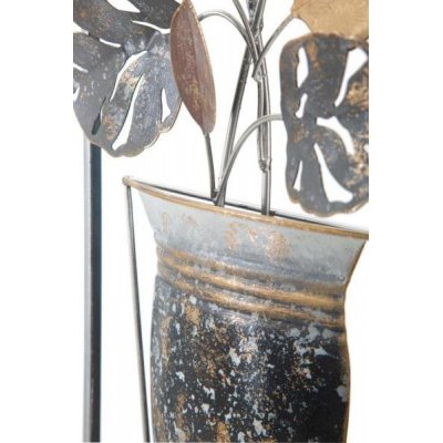 Industrielle Vase für Wohnzimmer, dekorative Platte, cm 31 x 3,5 x 89,5 – Mauro Ferretti - 