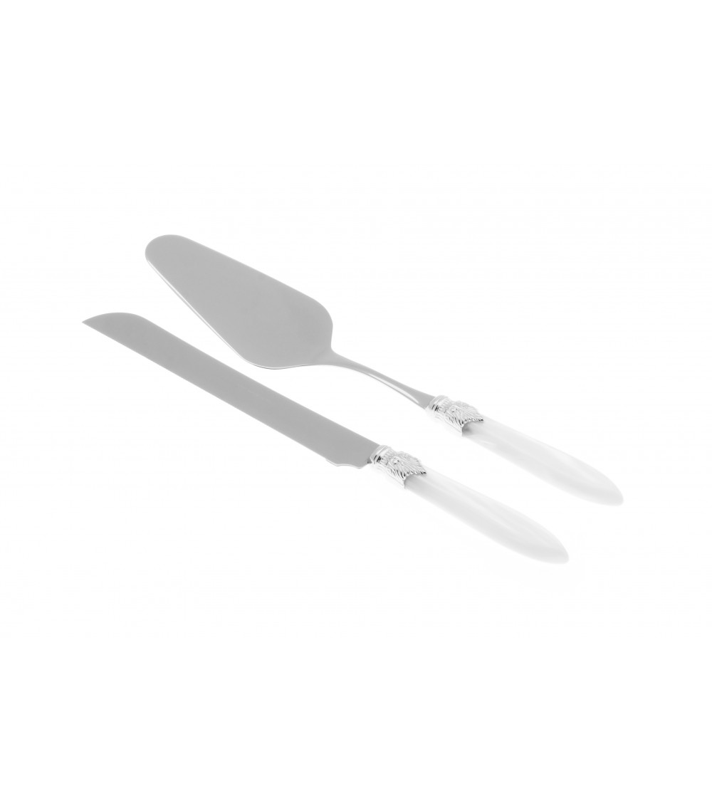 Ménagère à Dessert 2pcs - Laura Couleur Argent - Rivadossi Sandro -