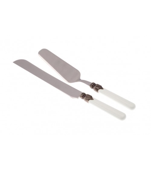 Rivadossi Besteck - Klassisches Set mit 2 Schaufeln und Kuchenmesser - 