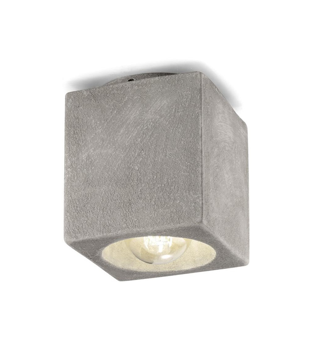 Ferroluce: Vintage ceramic ceiling lamp -  - 