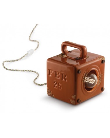Ferroluce : Lampada da Tavolo Industrial Collezione Retrò - 