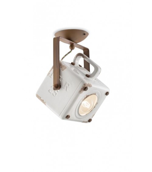 Ferroluce : Industrial ceiling light from the Retro Collection -  - 8056772561623