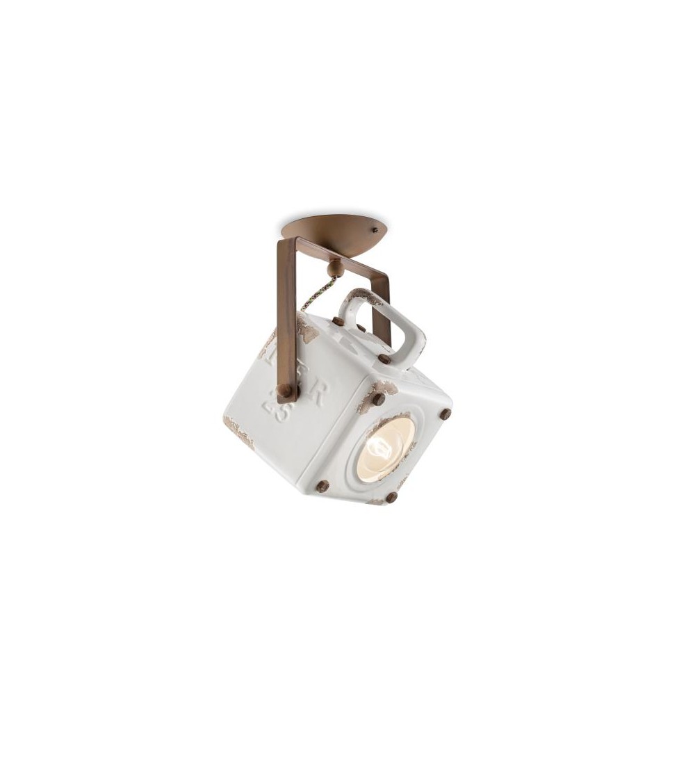 Ferroluce : Industrial ceiling light from the Retro Collection -  - 8056772561623