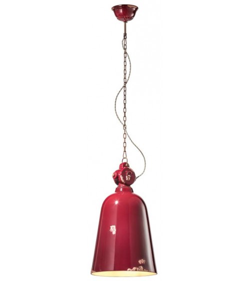 Ferroluce: Bell Pendant Industrial Retro Collection - 