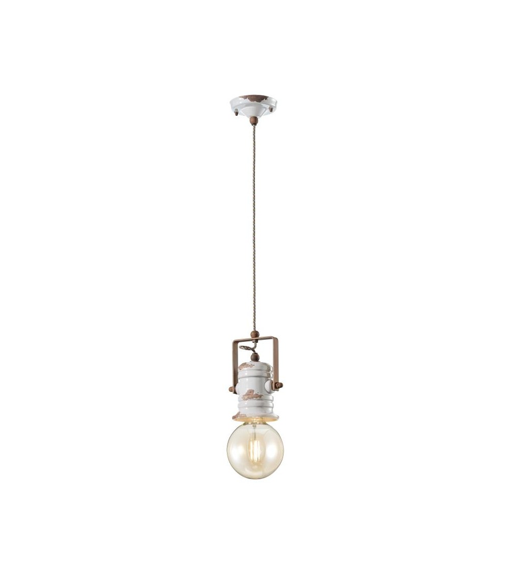 Suspension Lamp H 19 cm Urban Retro Collection - Ferroluce -  - 
