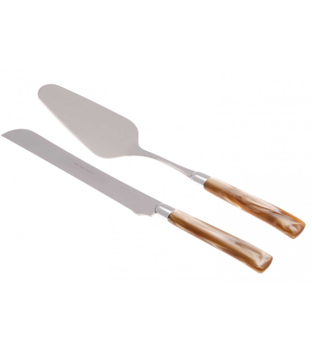 Giada - Modern Mother of Pearl Cutlery - Rivadossi Sandro Set 2 Pieces Sweet -  - 