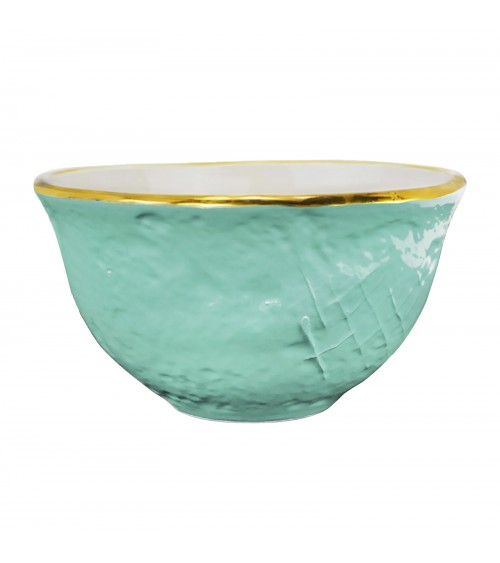 Ceramic Bowl / Bolo Cereals - Set 6 pcs - Preta Oro - Arcucci
