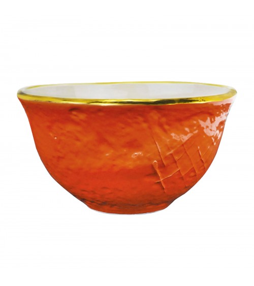 Ceramic Bowl / Bolo Cereals - Set 6 pcs - Preta Oro - Arcucci -  - 