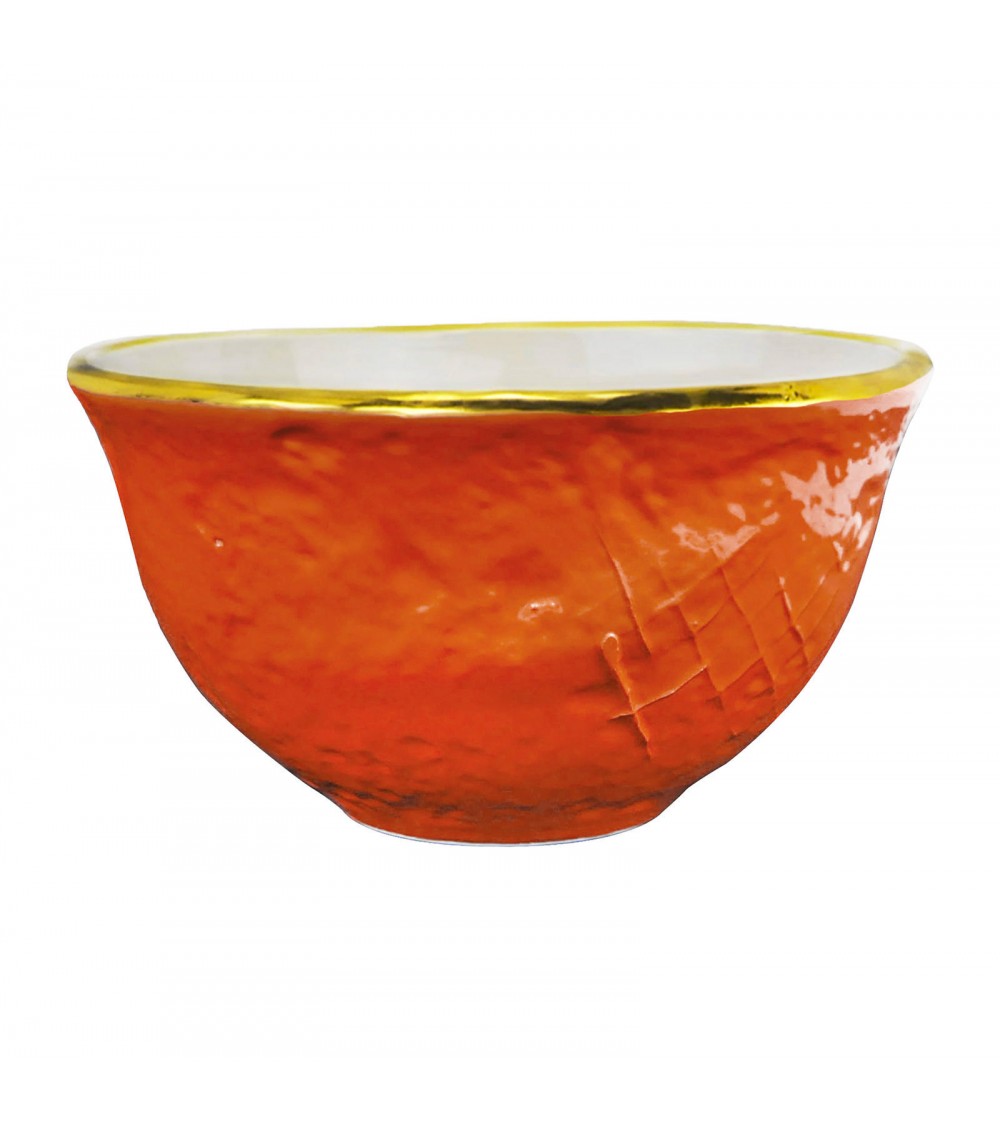 Ciotola / Bolo Cereali in Ceramica - Set 6 pz - Preta Oro - Arcucci - 