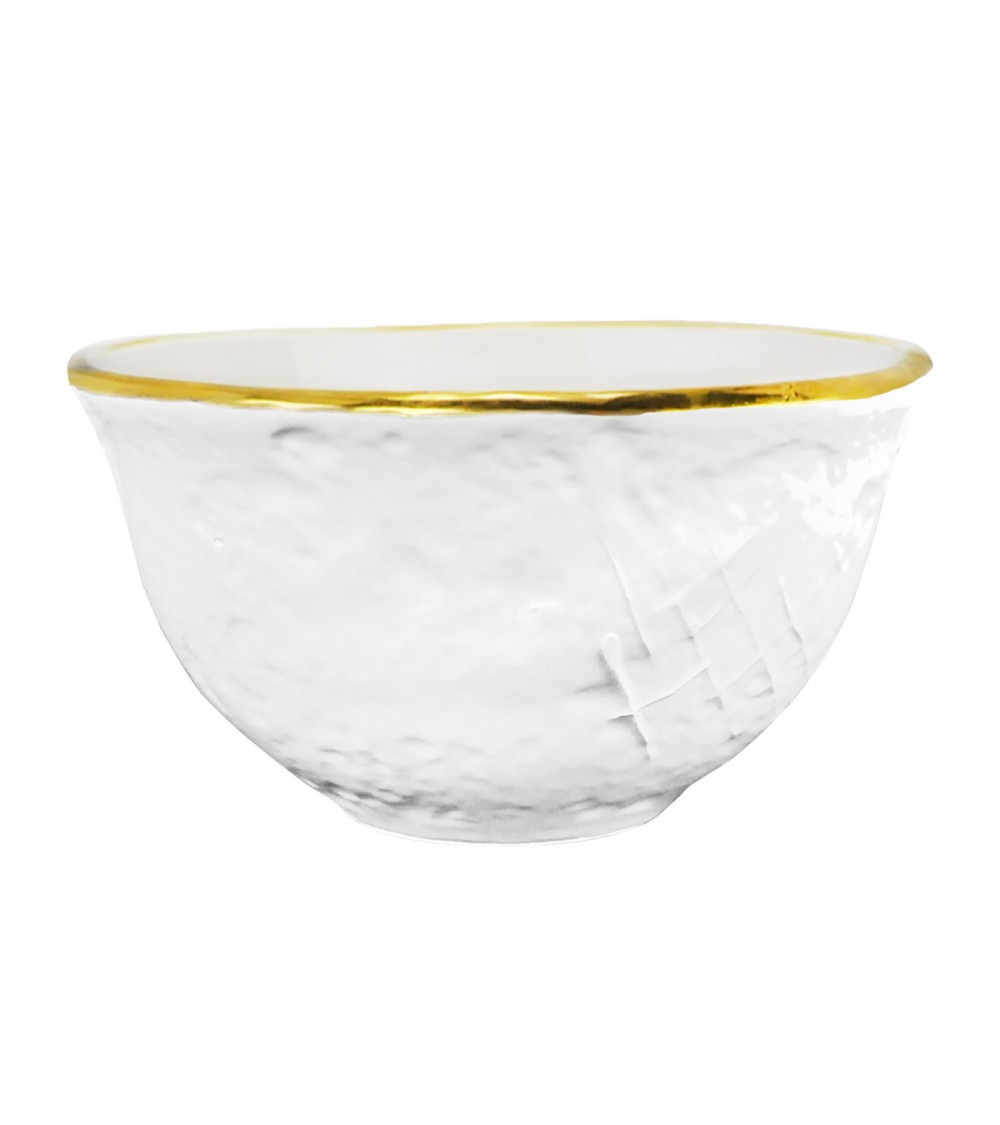 Ciotola / Bolo Cereali in Ceramica - Set 6 pz - Preta Oro - Arcucci - 