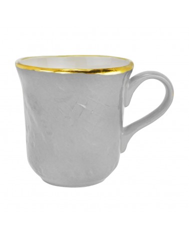 Ceramic Mug - Set 4 pcs - Preta Oro - Arcucci -  - 