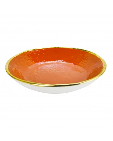 Assiette creuse en céramique - Set 6 pcs - Preta Oro - Arcucci - 