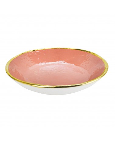 Assiette creuse en céramique - Set 6 pcs - Preta Oro - Arcucci - 
