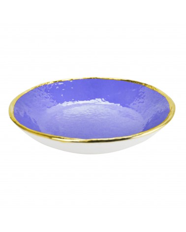 Ceramic Soup Plate - Set 6 pcs - Preta Oro - Arcucci -  - 