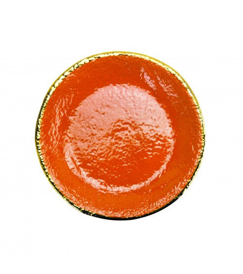 Ceramic Fruit Plate - Set 6 pcs - Preta Oro - Arcucci -  - 