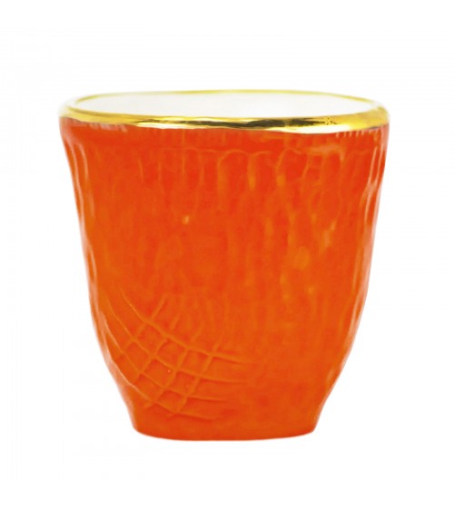Pretino Coffee Ceramic - Set 6 pcs - Preta Oro - Arcucci - 