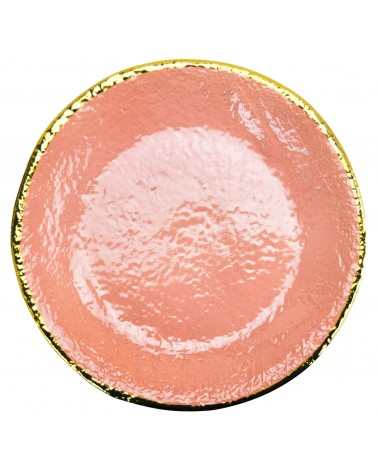 Plateau Rond en Céramique - Preta Oro - Arcucci - 
