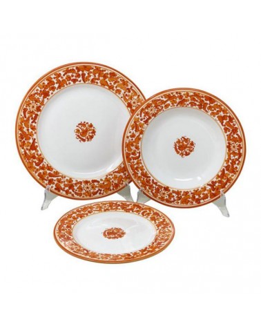 Arabesque Dishes Service for 4 People - Ceramica Deruta -  - 